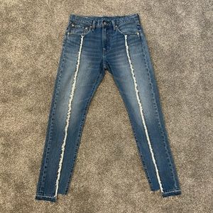 Levi’s crusher indigo jeans